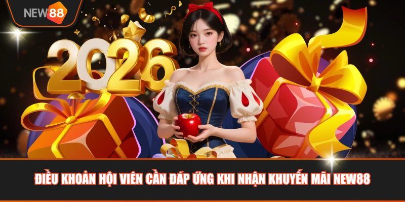 Điều khoản hội viên cần đáp ứng khi nhận khuyến mãi NEW88